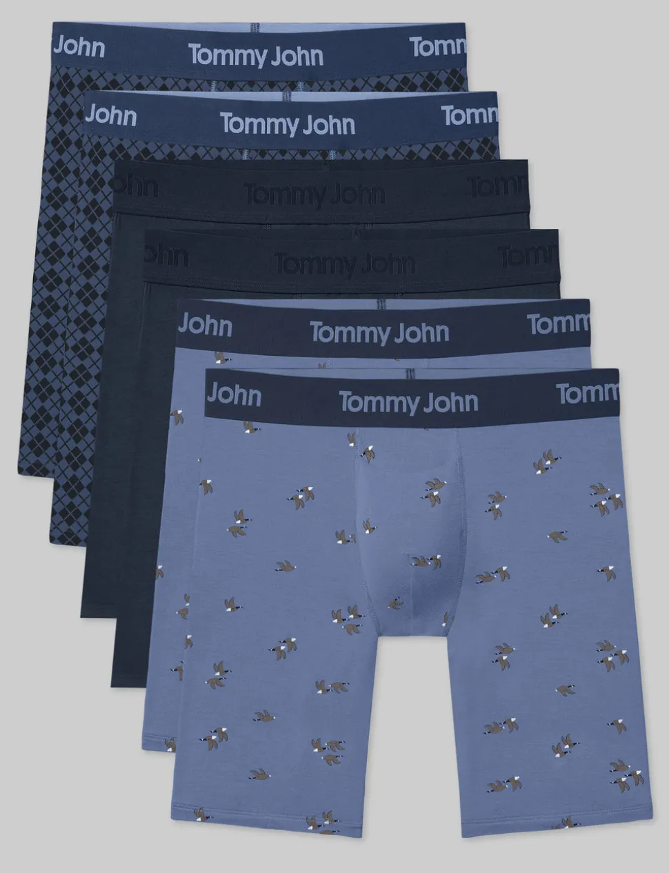 Second Skin Boxer Brief 8" (6-Pack)