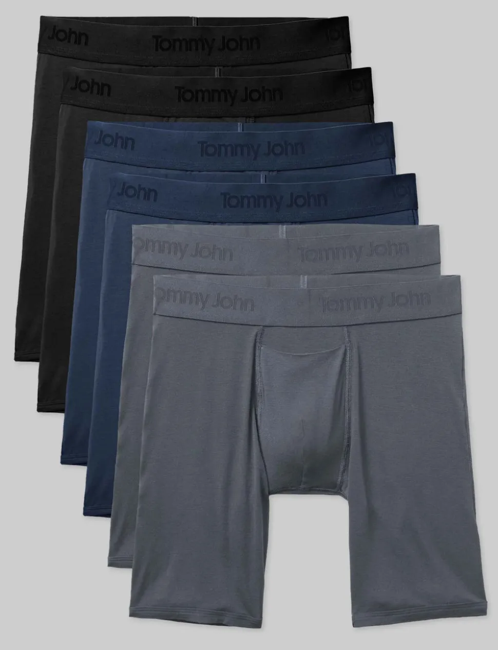 Second Skin Boxer Brief 8" (6-Pack)