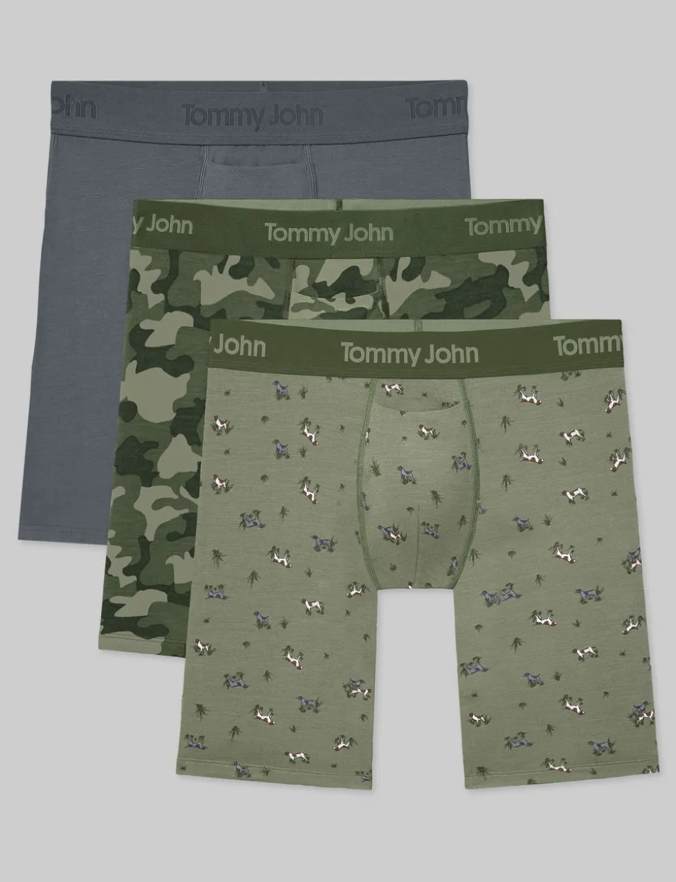 Second Skin Boxer Brief 8" (6-Pack)