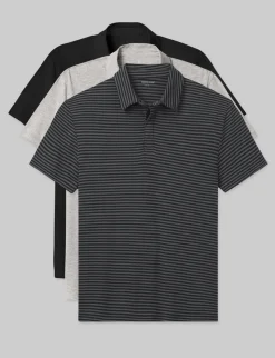Second Skin Comfort Polo (3-Pack)