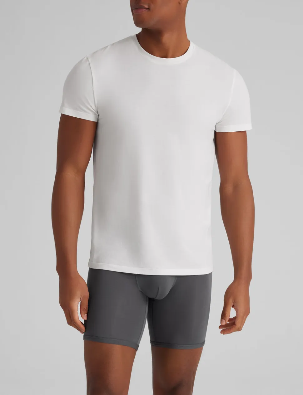 Second Skin Crew Neck Modern Fit Undershirt (3-Pack)