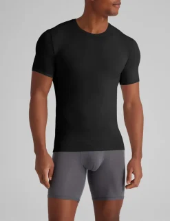 Second Skin Crew Neck Stay-Tucked Undershirt (6-Pack)