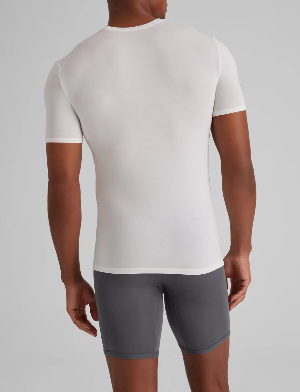 Second Skin Crew Neck Stay-Tucked Undershirt (6-Pack)
