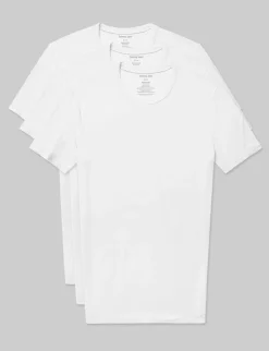 Second Skin Crew Neck Stay-Tucked Undershirt (6-Pack)