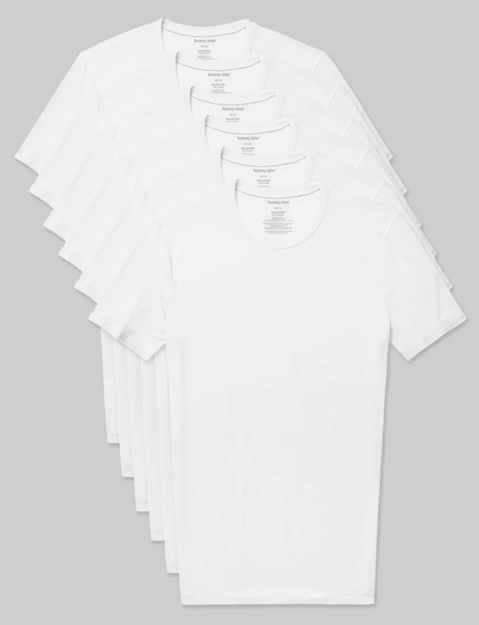 Second Skin Crew Neck Stay-Tucked Undershirt