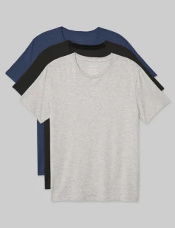 Second Skin Crew Neck Tee (3-Pack)