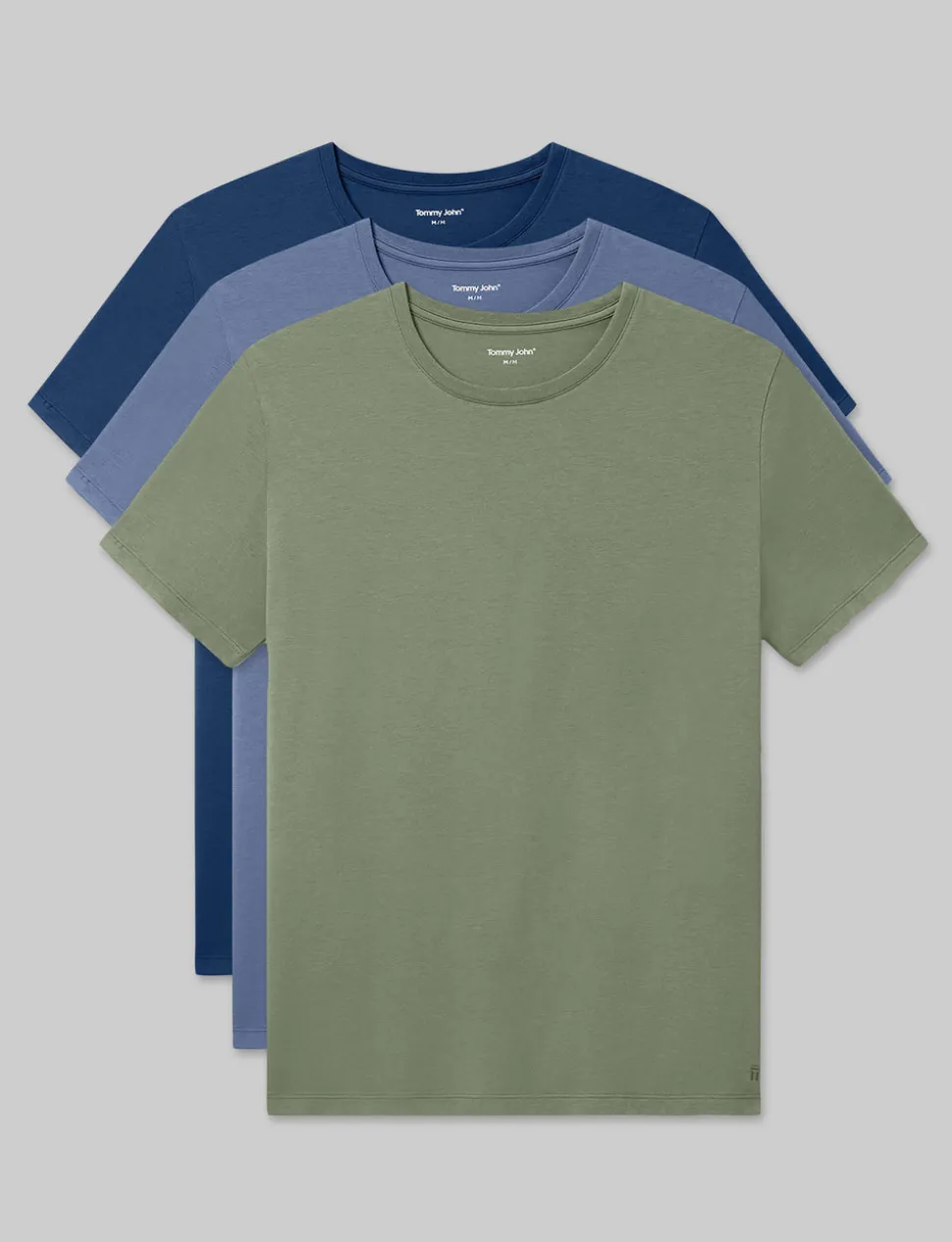 Second Skin Crew Neck Tee (3-Pack)