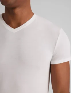 Second Skin High V-Neck Modern Fit Undershirt (3-Pack)