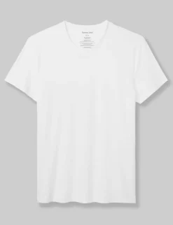 Second Skin High V-Neck Modern Fit Undershirt (3-Pack)