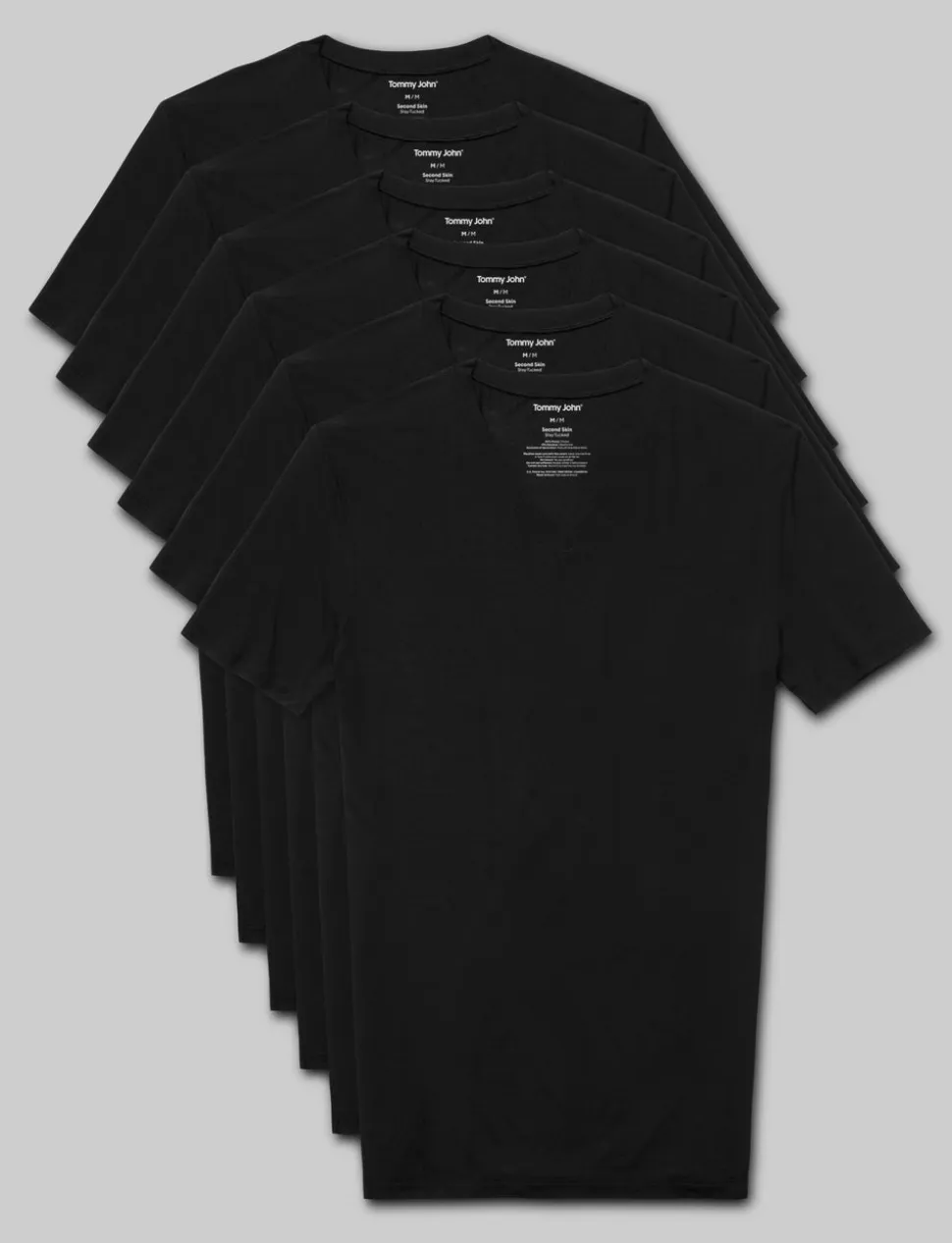 Second Skin High V-Neck Stay-Tucked Undershirt