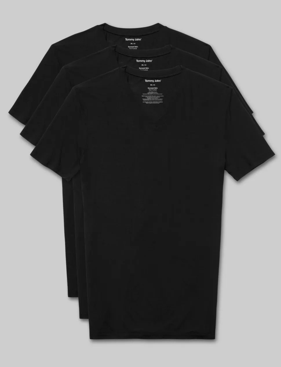 Second Skin High V-Neck Stay-Tucked Undershirt