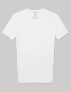 Second Skin High V-Neck Stay-Tucked Undershirt (3-Pack)