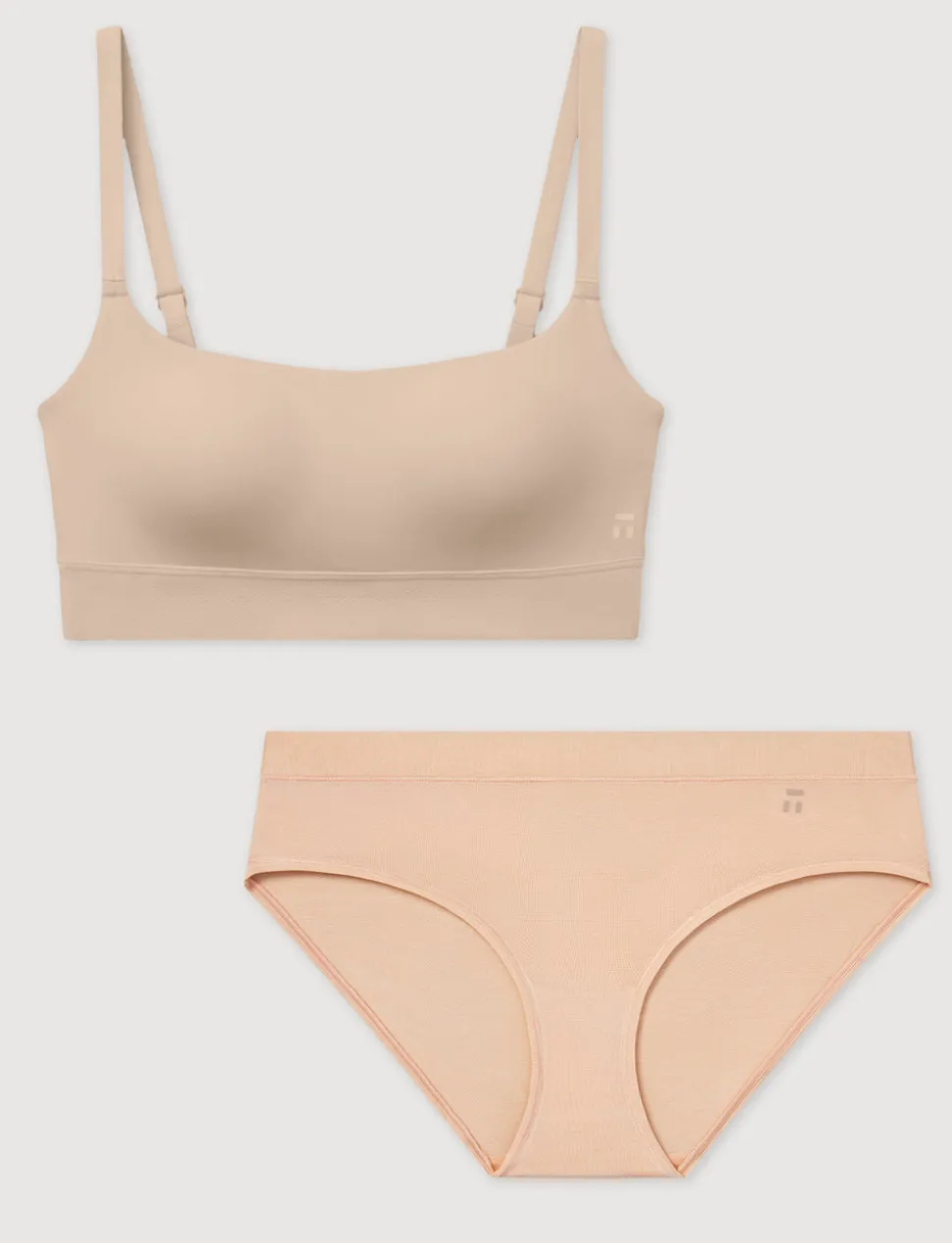 Second Skin Light Support Bra & Brief Set