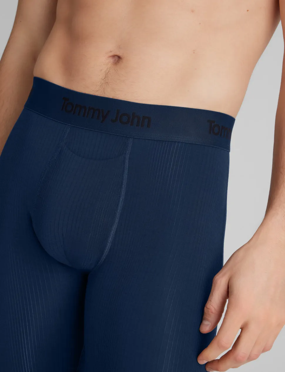Second Skin Luxe Rib Boxer Brief 8" (6-Pack)