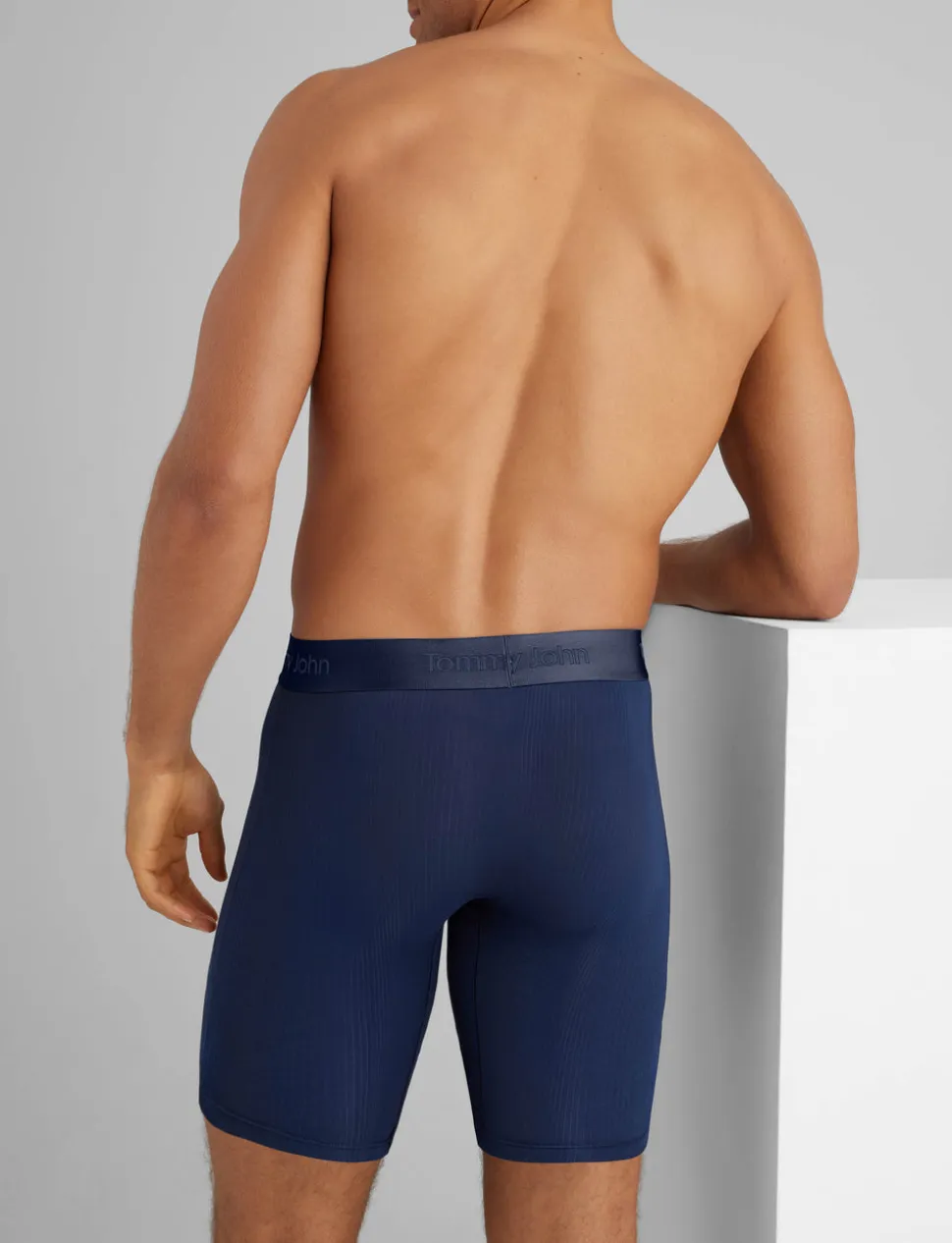 Second Skin Luxe Rib Boxer Brief 8" (6-Pack)