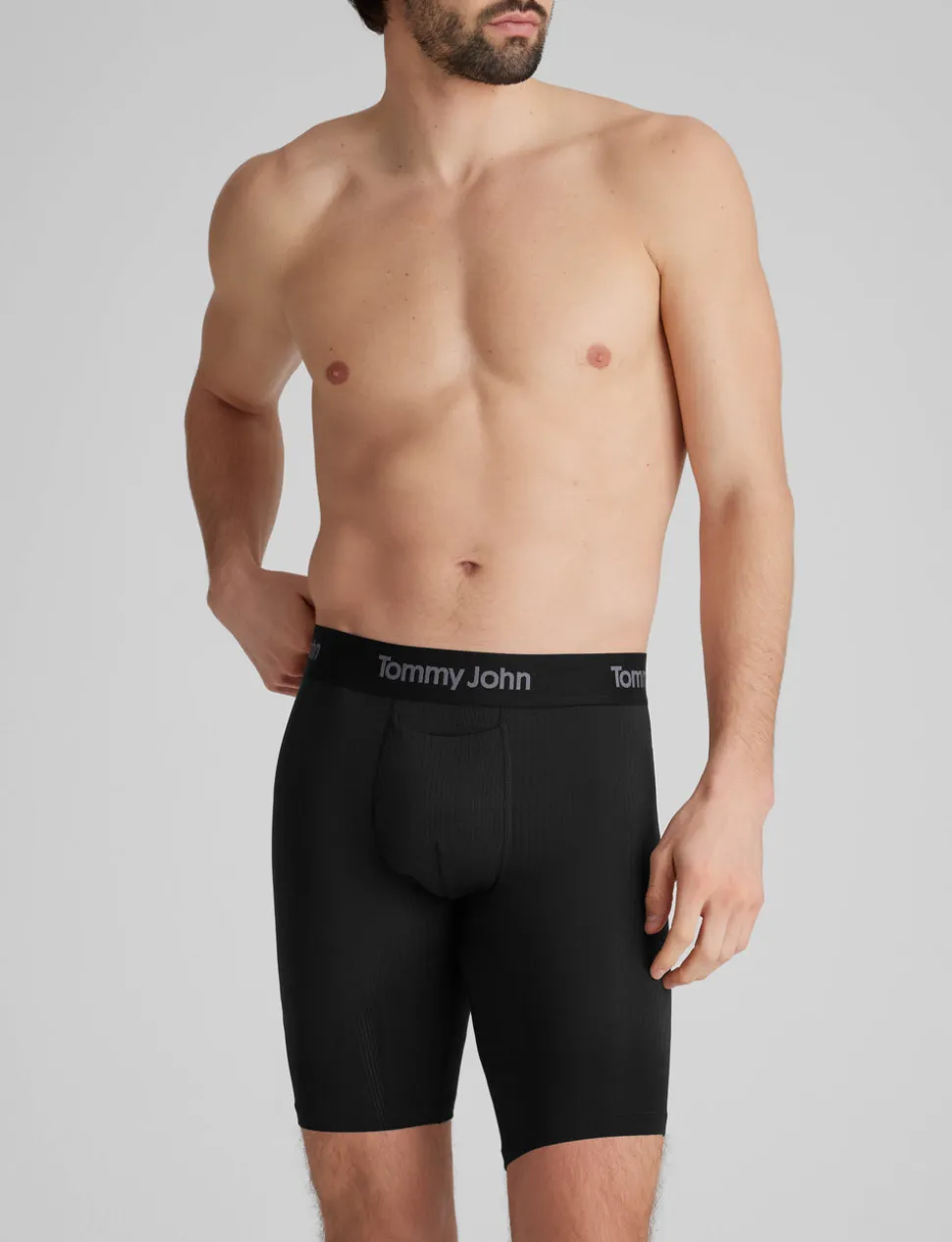 Second Skin Luxe Rib Boxer Brief 8" (6-Pack)