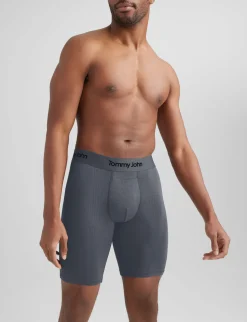 Second Skin Luxe Rib Boxer Brief 8" (3-Pack)