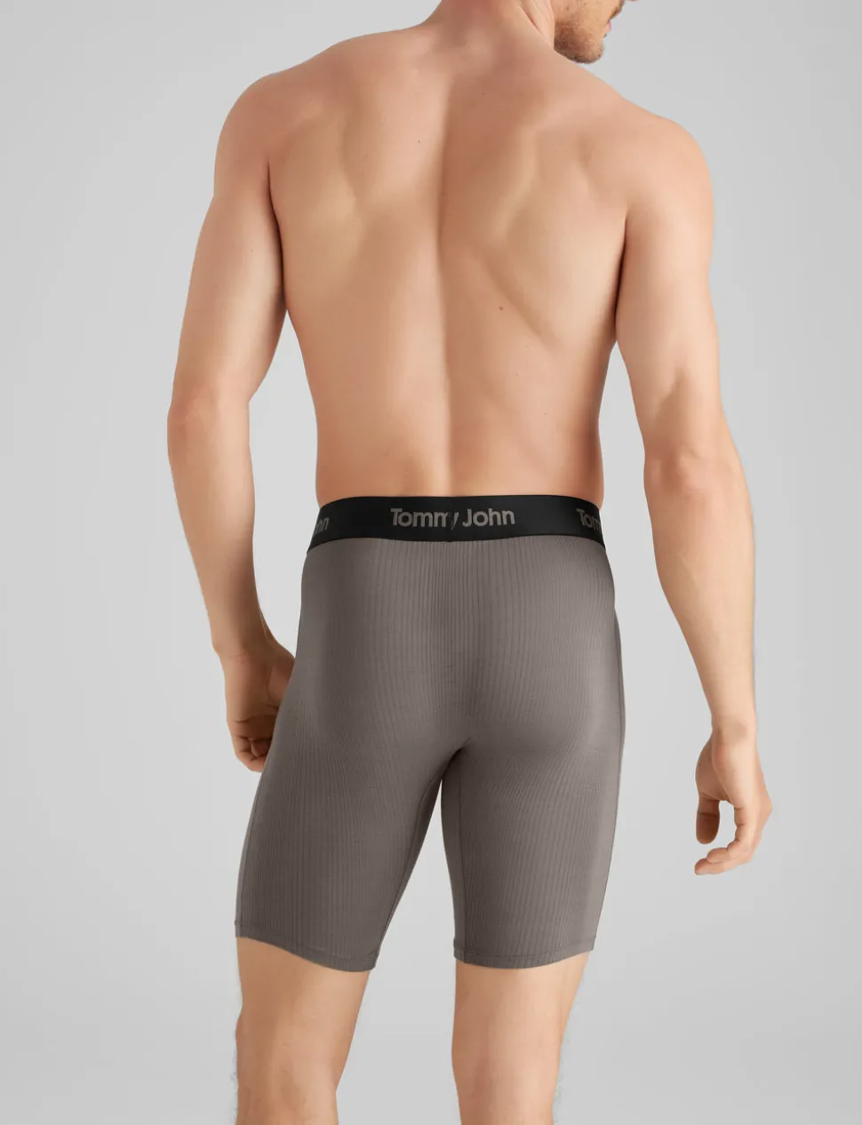 Second Skin Luxe Rib Boxer Brief 8" (3-Pack)