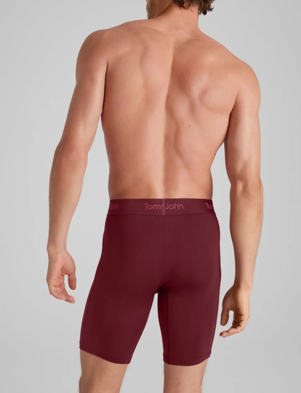 Second Skin Luxe Rib Boxer Brief 8" (3-Pack)