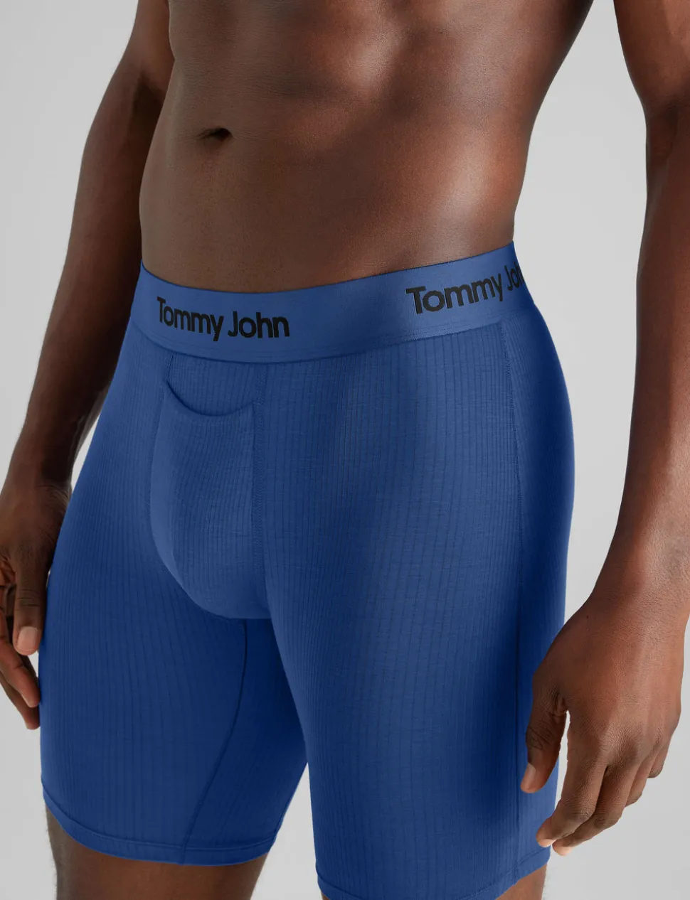 Second Skin Luxe Rib Boxer Brief 8"