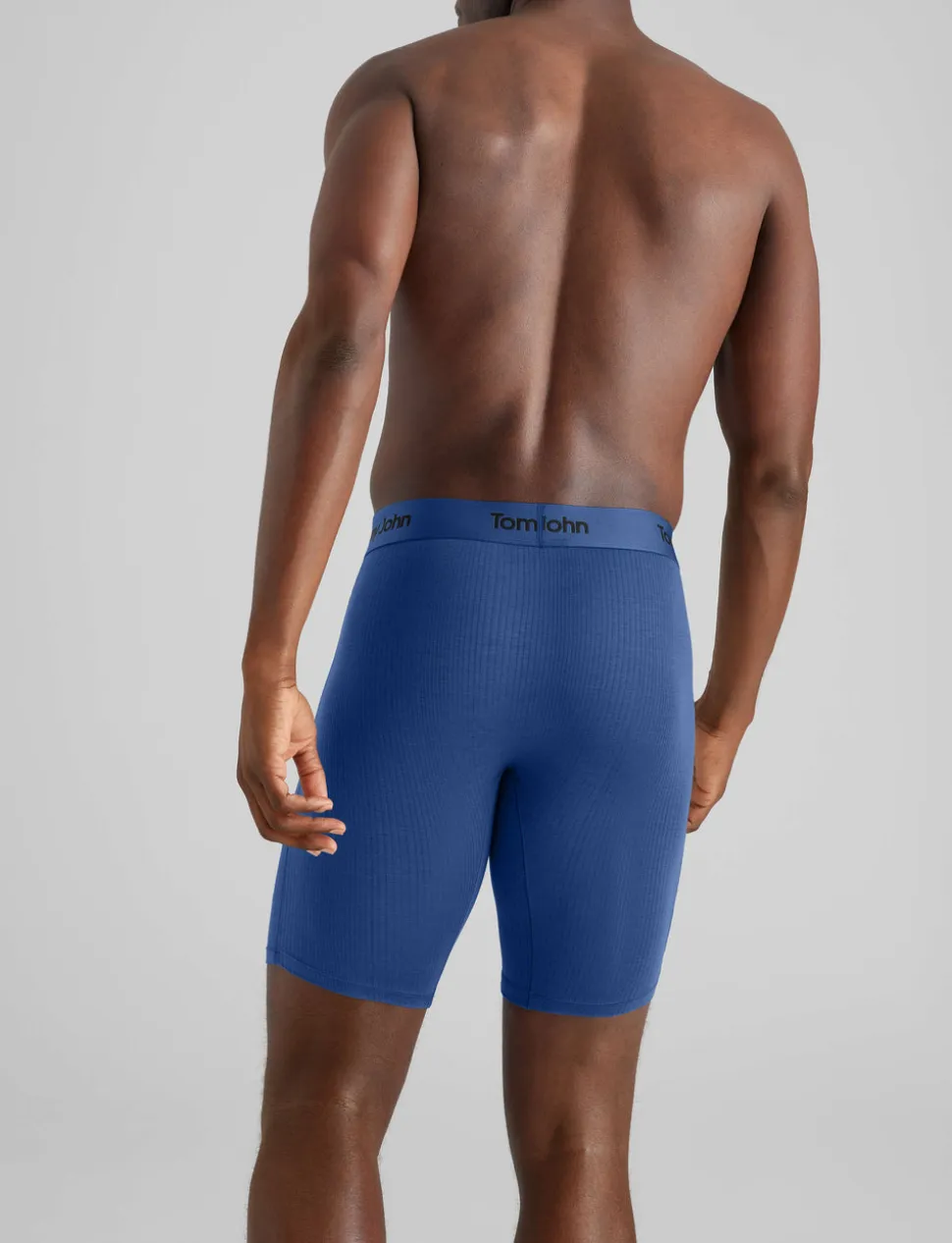 Second Skin Luxe Rib Boxer Brief 8"