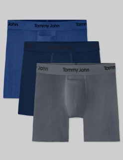 Second Skin Luxe Rib Mid-Length Boxer Brief 6