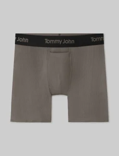 Second Skin Luxe Rib Mid-Length Boxer Brief 6