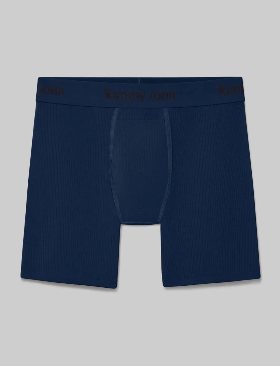 Second Skin Luxe Rib Mid-Length Boxer Brief 6" (3-Pack)