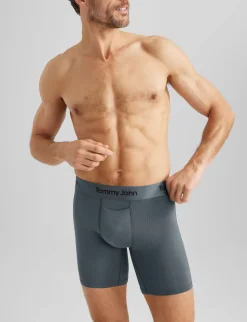 Second Skin Luxe Rib Mid-Length Boxer Brief 6