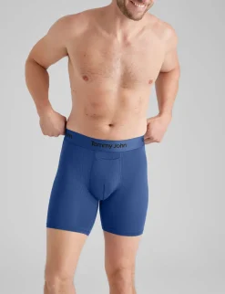 Second Skin Luxe Rib Mid-Length Boxer Brief 6