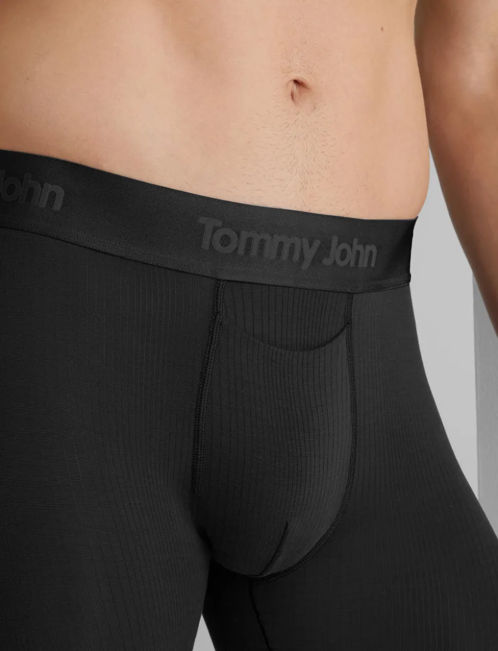 Second Skin Luxe Rib Mid-Length Boxer Brief 6"