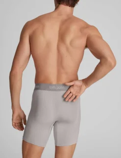 Second Skin Luxe Rib Mid-Length Boxer Brief 6