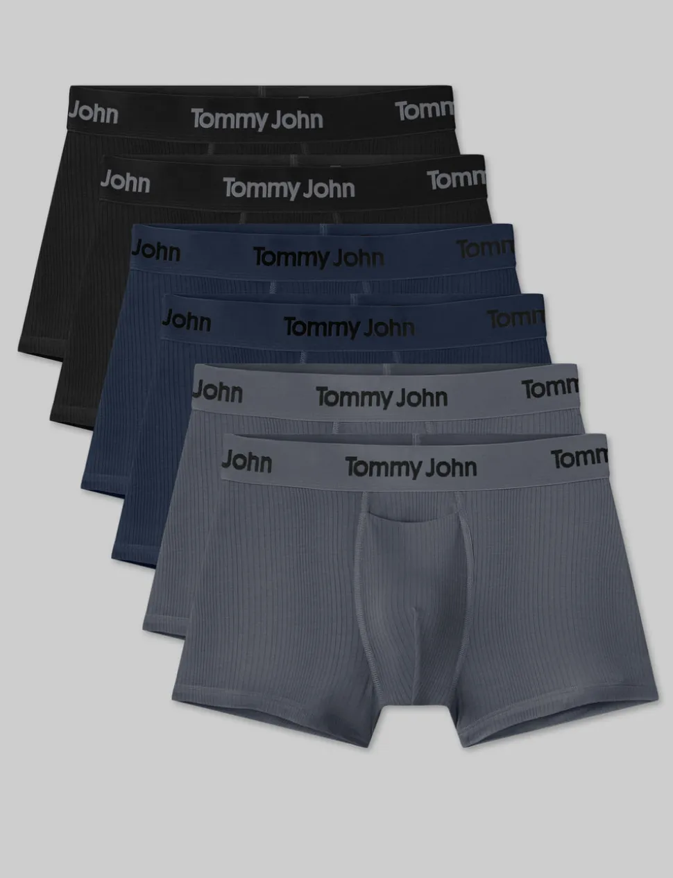Second Skin Luxe Rib Square Cut 2" (6-Pack)