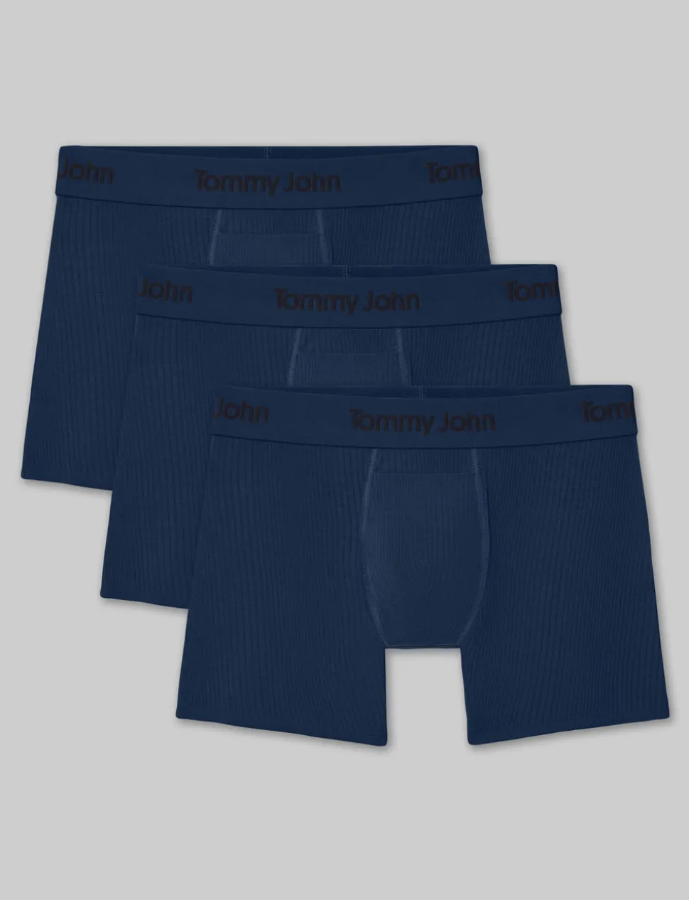 Second Skin Luxe Rib Trunk 4" (3-Pack)