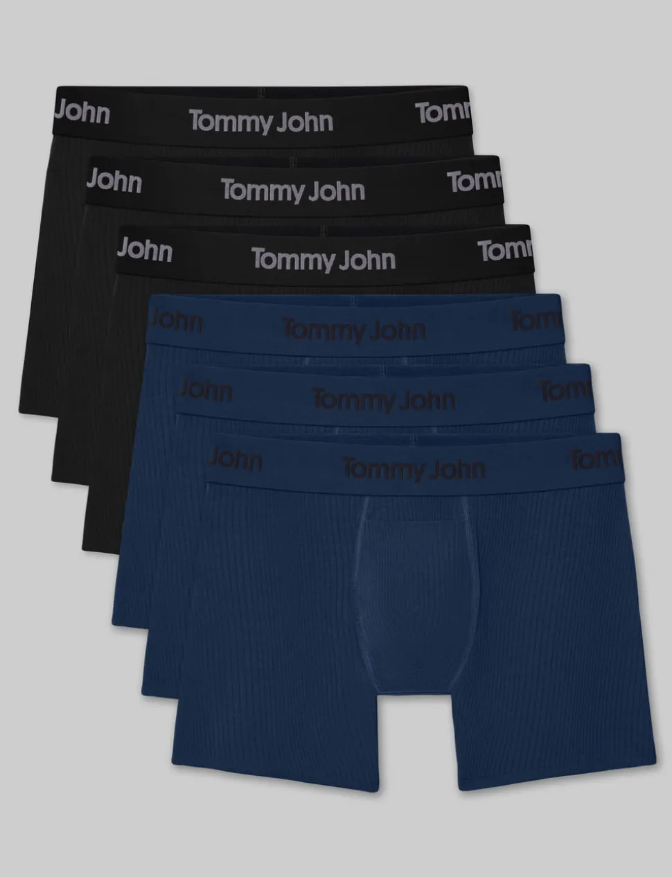 Second Skin Luxe Rib Trunk 4" (3-Pack)