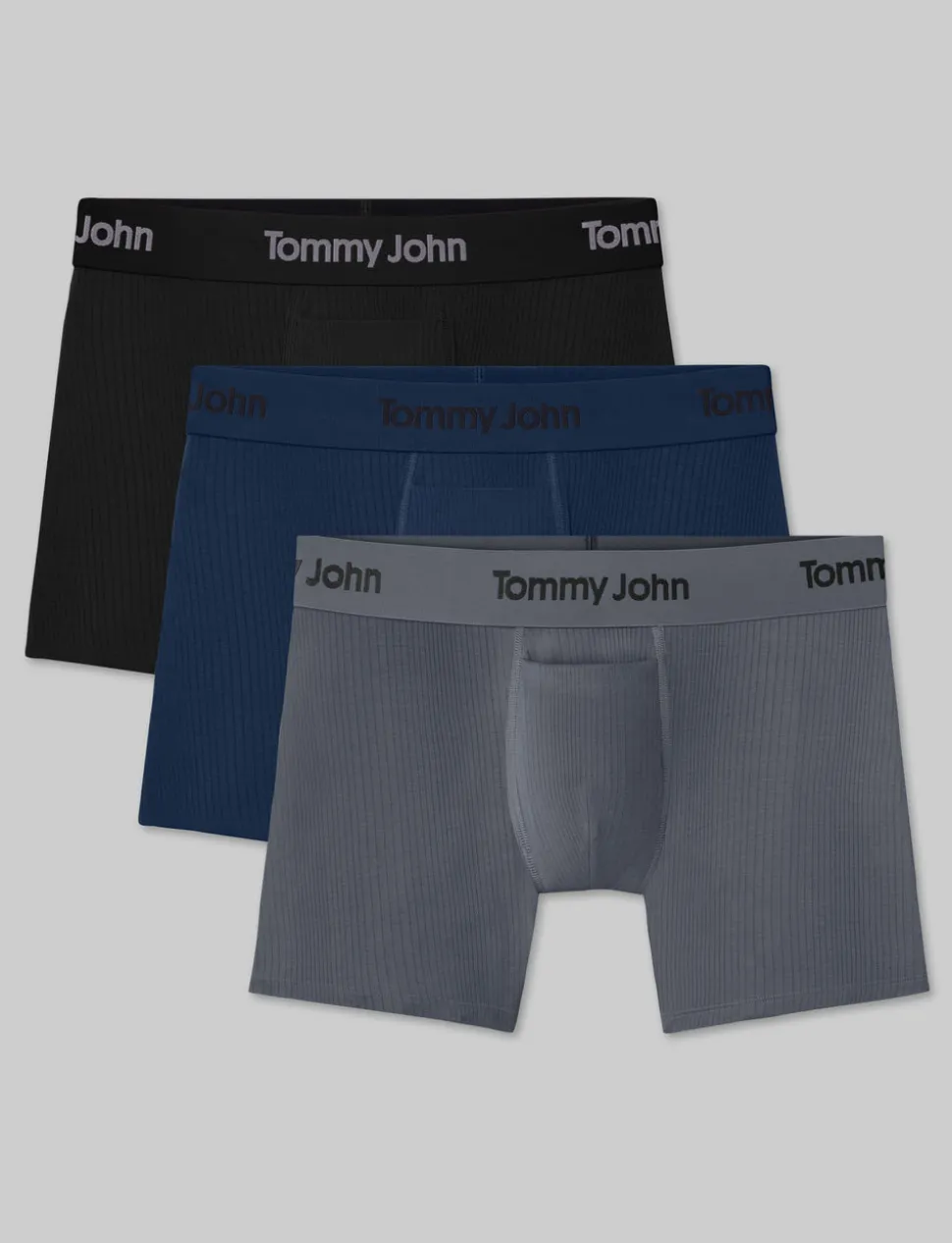 Second Skin Luxe Rib Trunk 4" (3-Pack)