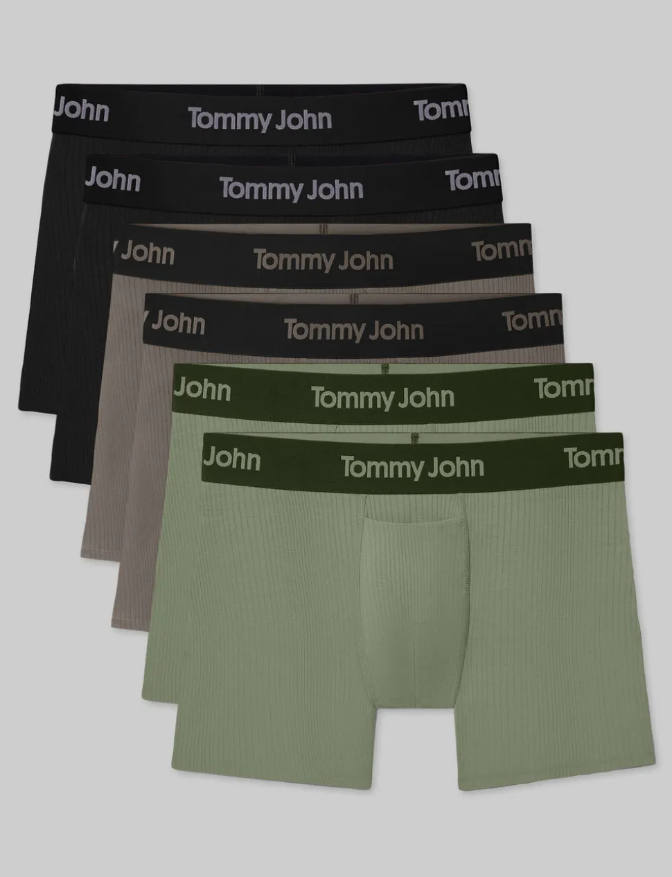 Second Skin Luxe Rib Trunk 4" (3-Pack)