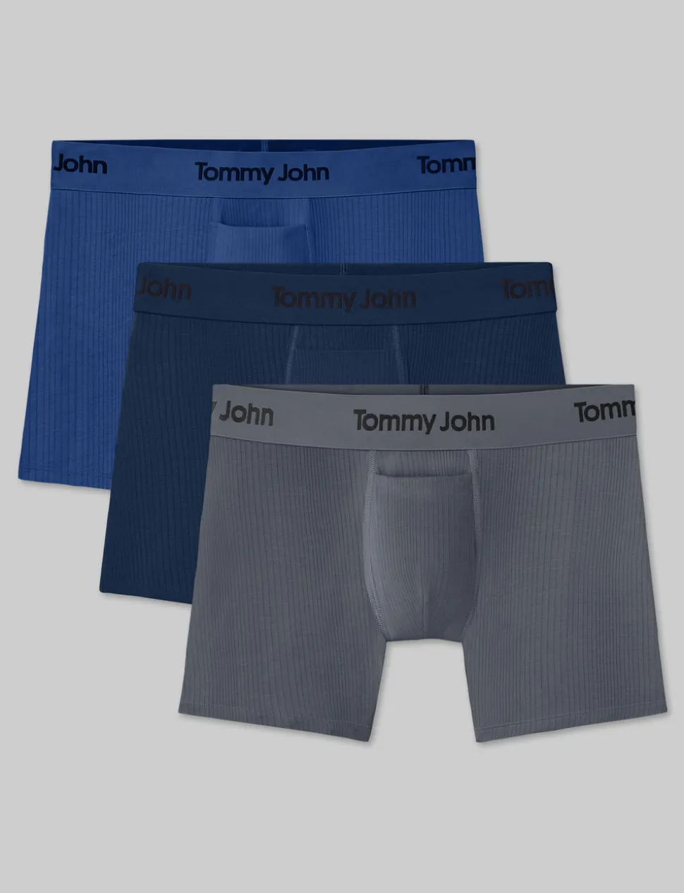 Second Skin Luxe Rib Trunk 4" (3-Pack)