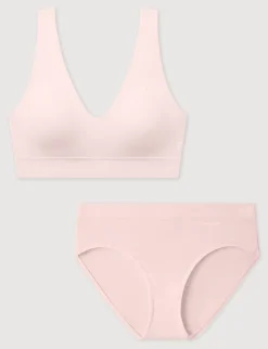Second Skin Pullover V-Neck Bra