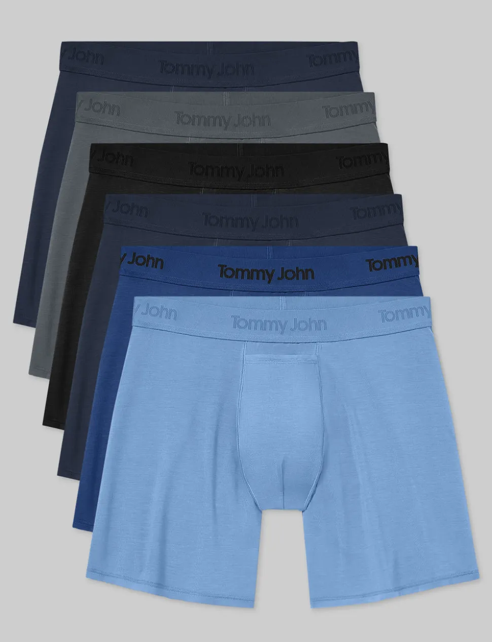 Second Skin Relaxed Fit Boxer 6" (6-Pack)
