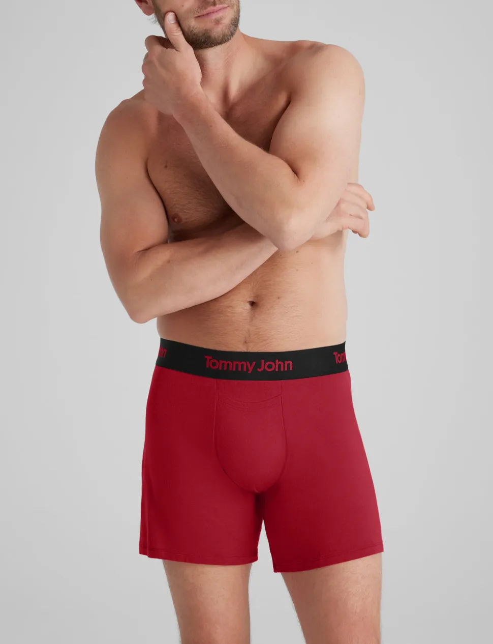 Second Skin Relaxed Fit Boxer 6" (3-Pack)