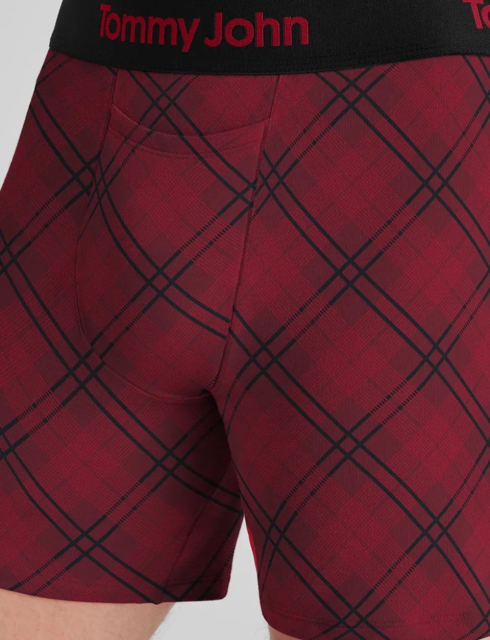 Second Skin Relaxed Fit Boxer 6" (3-Pack)