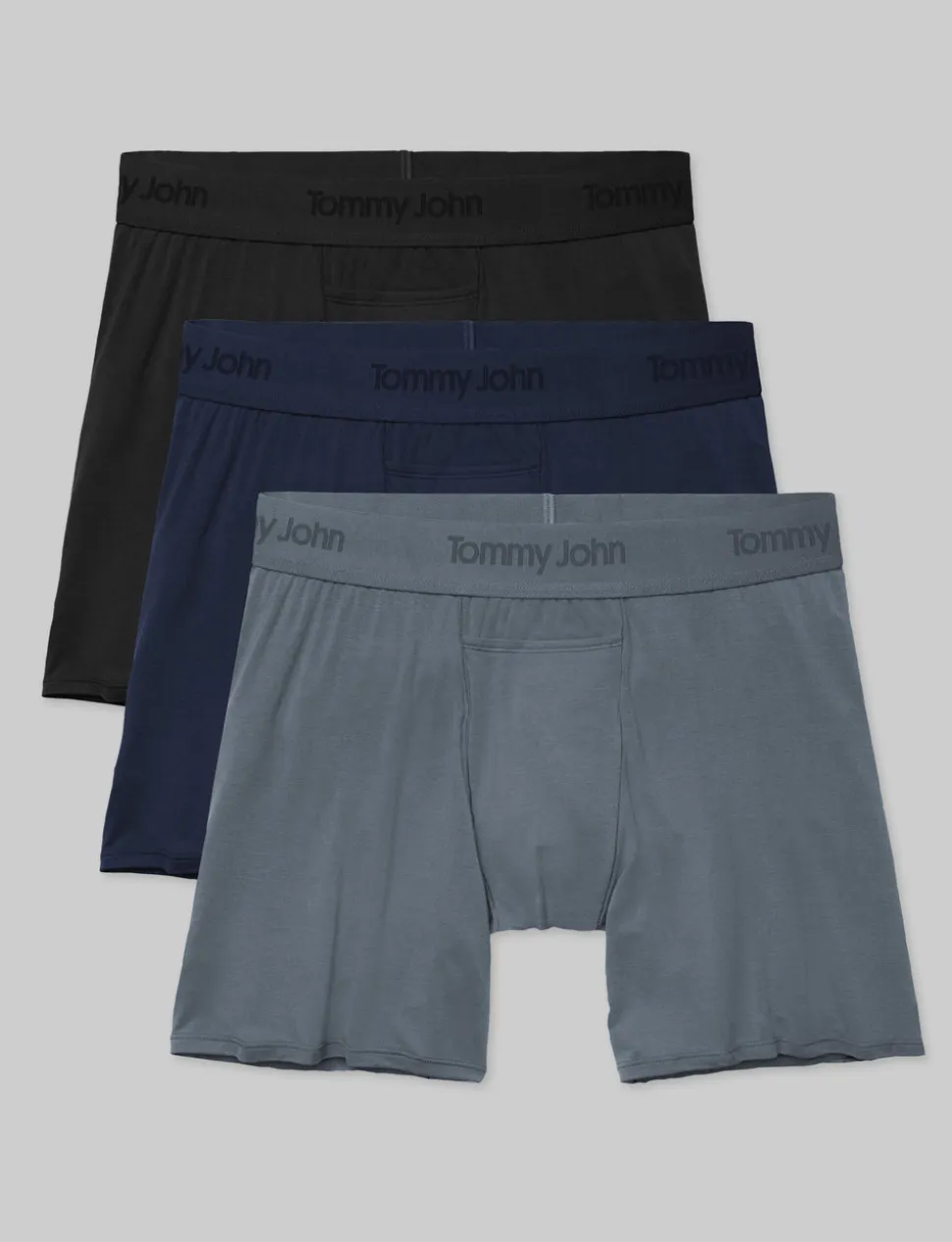 Second Skin Relaxed Fit Boxer 6" (3-Pack)