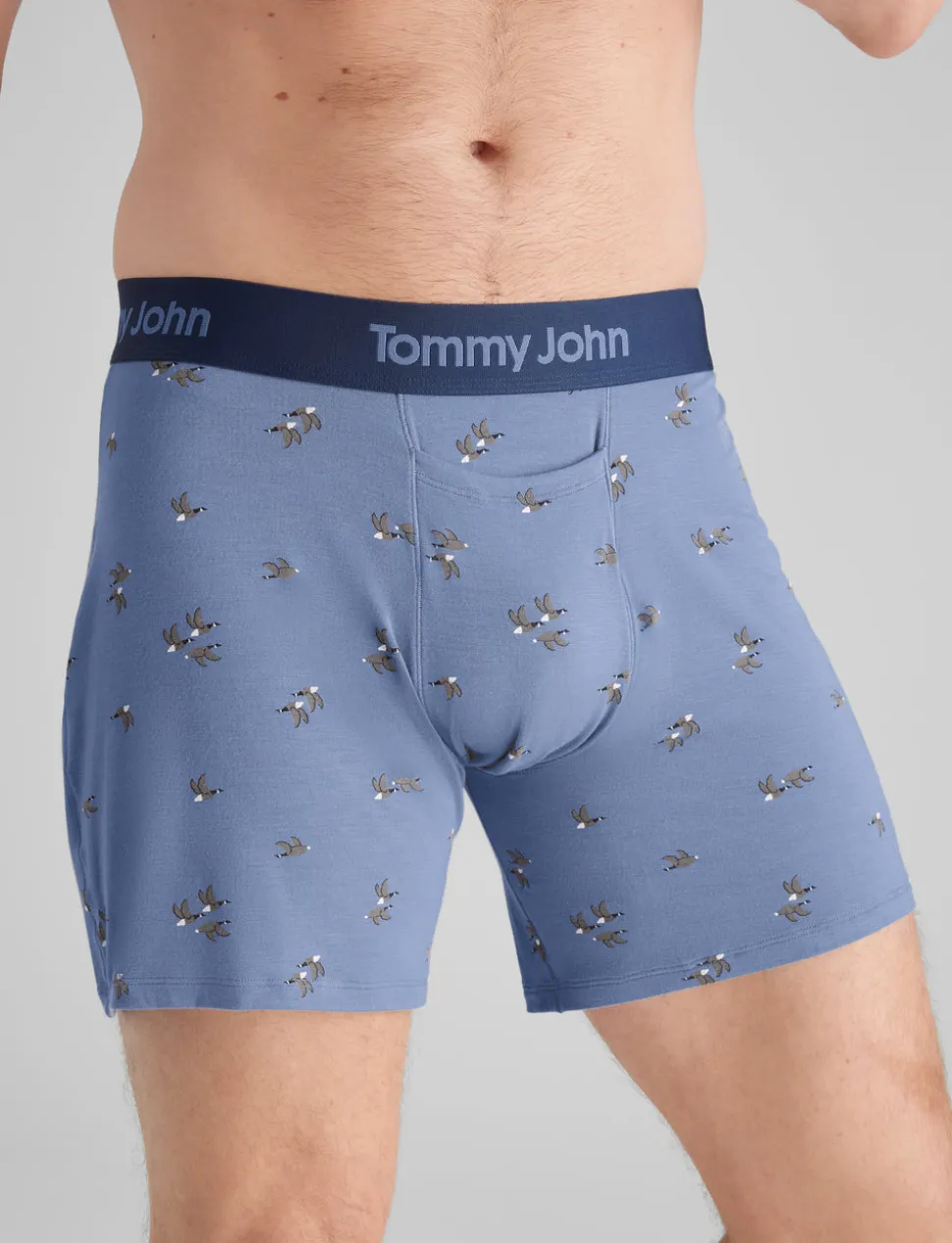 Second Skin Relaxed Fit Boxer 6" (3-Pack)