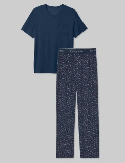Second Skin Sleep Pocket Tee & Pant Set