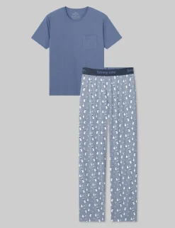 Second Skin Sleep Pocket Tee & Pant Set
