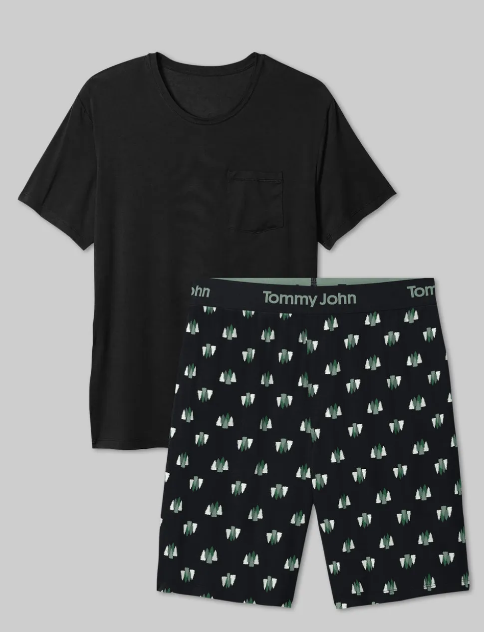 Second Skin Sleep Pocket Tee & Short Set