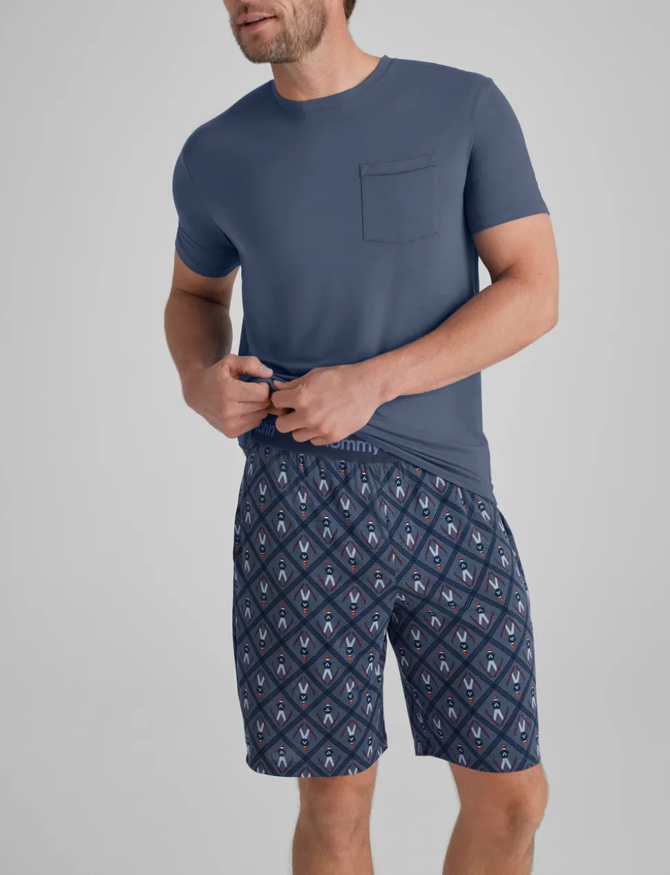 Second Skin Sleep Pocket Tee & Short Set