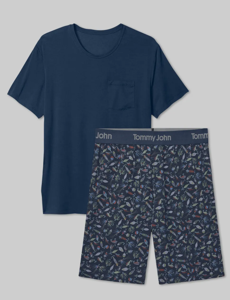 Second Skin Sleep Pocket Tee & Short Set