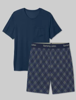 Second Skin Sleep Pocket Tee & Short Set
